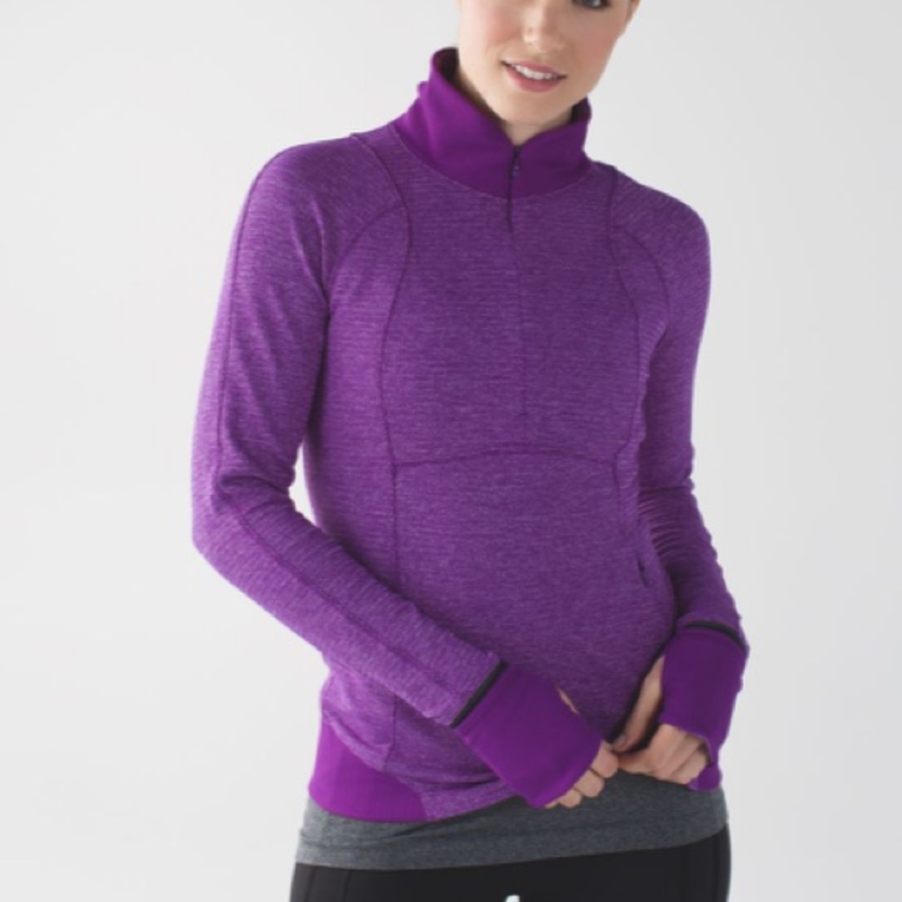 Lululemon Runderful 1/2 Zip - Picture 2 of 9